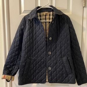 Burberry Brit utility coat, black, medium